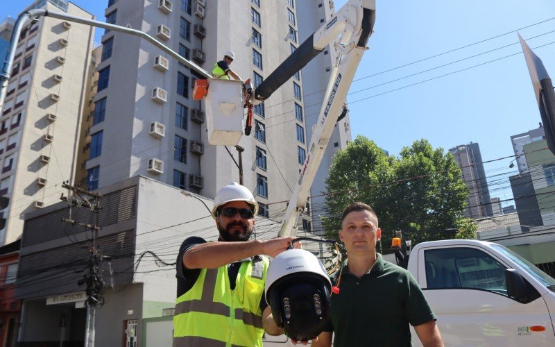 CÃ¢mera com rotaÃ§Ã£o 360Âº tambÃ©m ajudarÃ¡ no monitoramento do trÃ¢nsito