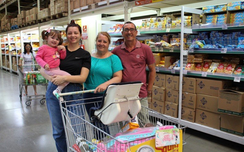 Fila para as compras de ano-novo | abc+