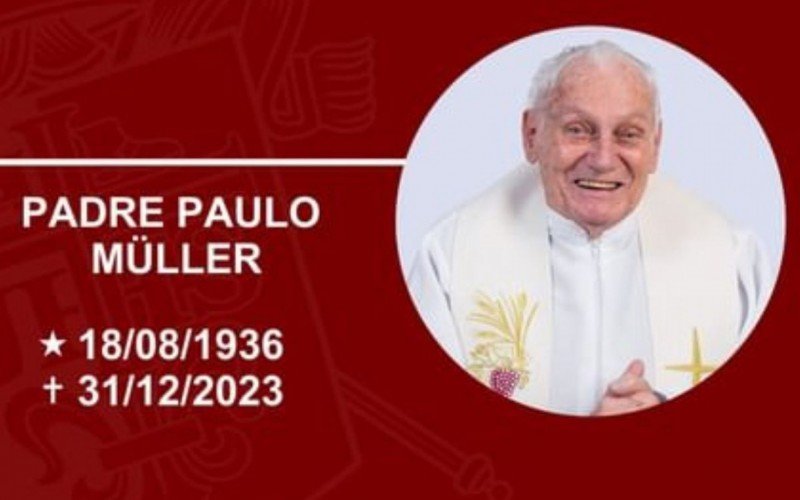 Padre Paulo Müller faleceu na madrugada deste domingo | abc+