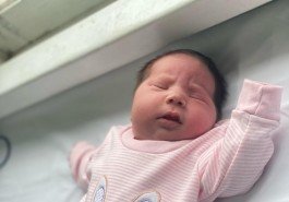 Primeira bebê do ano de Canela nasceu com 3,9 quilos