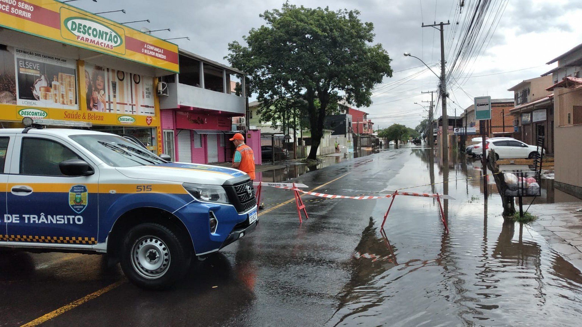 Bairro Rio Branco tem acumulado de chuva de 47,8 milímetros em 15 minutos