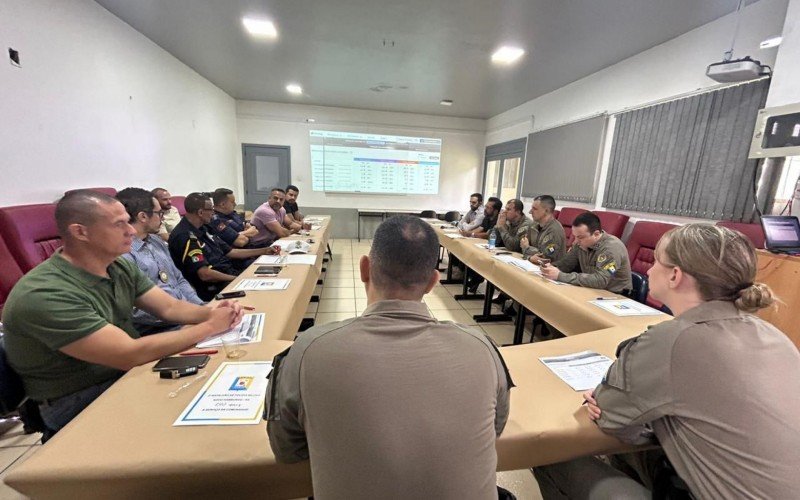 Ten Cel Famoso comandou reunião das forças de segurança nesta quarta-feira | abc+