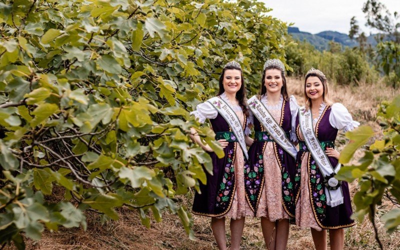 Soberanas da Festa do Figo, de Nova PetrÃ³polis