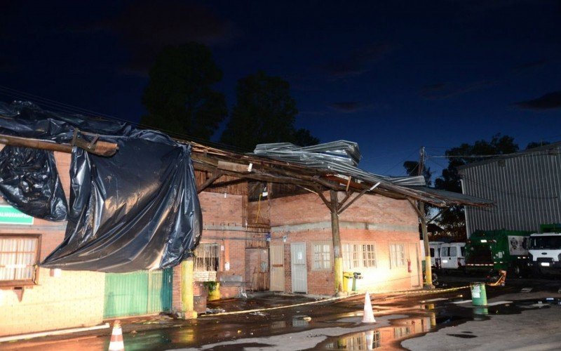 Estragos causados pelo temporal em Caxias do Sul 