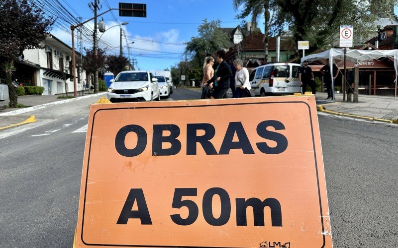 Corsan realiza obras na Ã¡rea central de Gramado