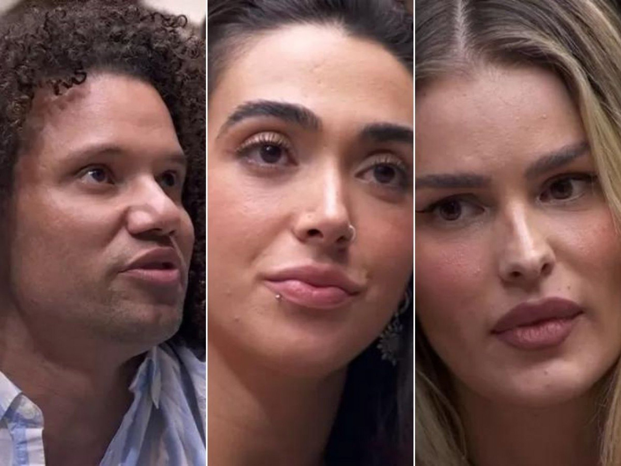 BBB 24: Maycon, Giovanna e Yasmin Brunet; quem você quer que fique no primeiro paredão do ano?