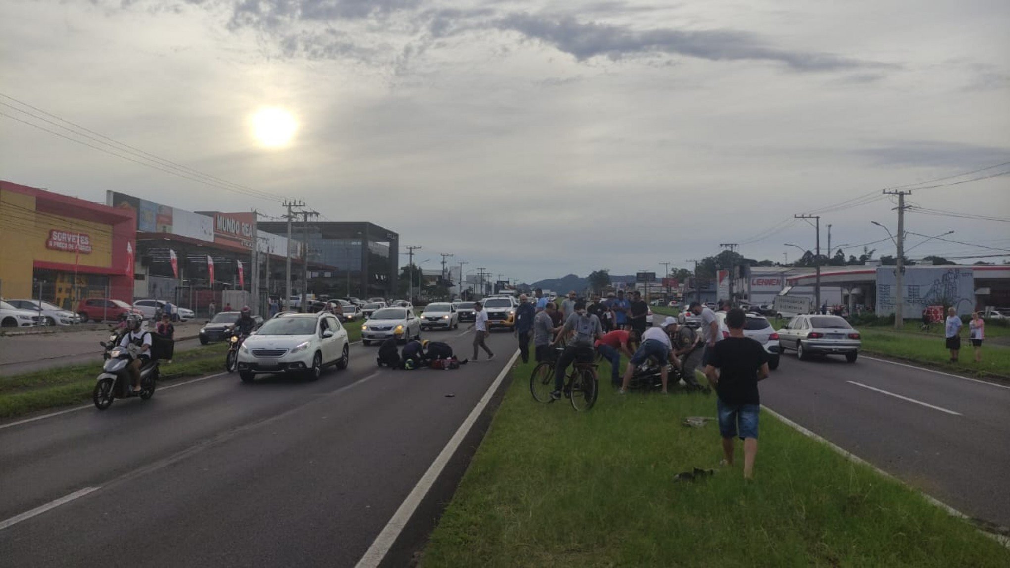 ACIDENTE DE TRÂNSITO: Morre no hospital idosa atropelada por motocicleta na RS-239