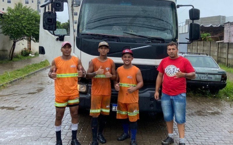 Equipe fazia a rota pelo bairro Santos Dumont quando recebeu o pedido de ajuda da mãe da menina 