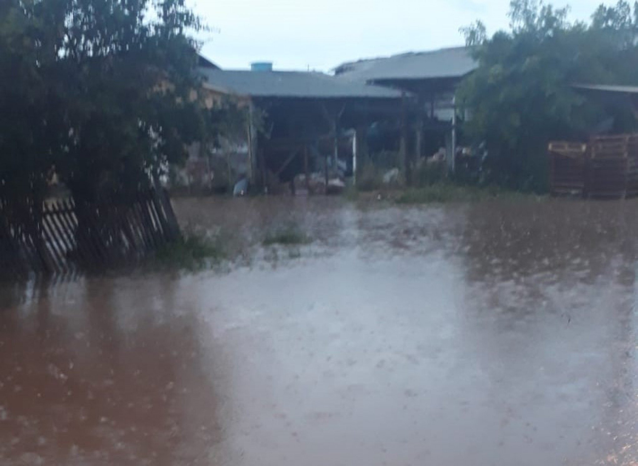 Temporal causou alagamentos em SÃ£o Leopoldo