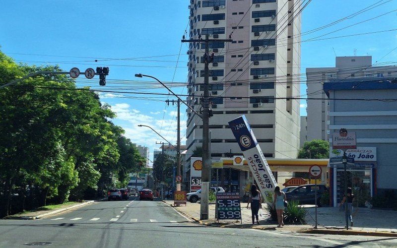 Estragos causados pelo temporal em Novo Hamburgo