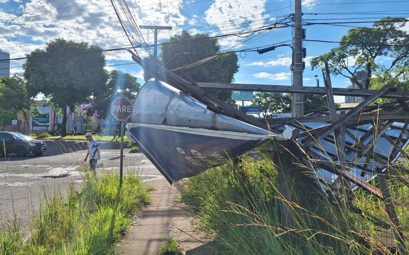 Estragos causados pelo temporal em Novo Hamburgo | abc+