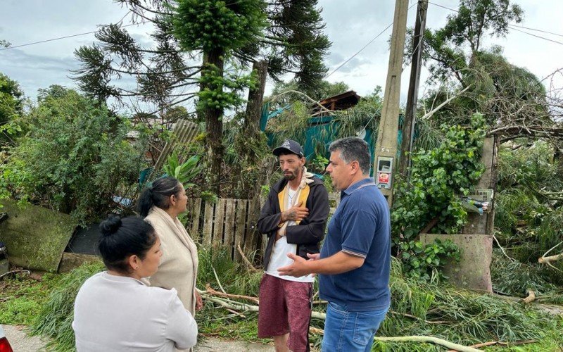 Prefeito em ExercÃ­cio visitou Ã¡reas atingidas