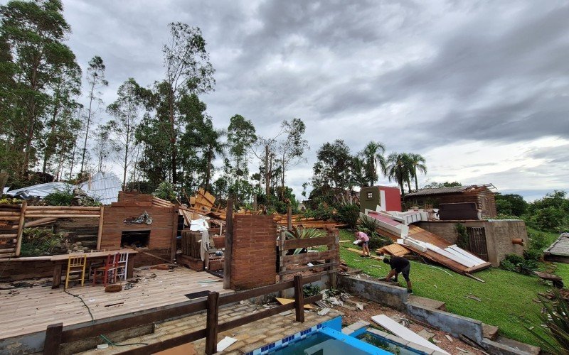 NÃ£o havia ninguÃ©m no local no momento do desastre