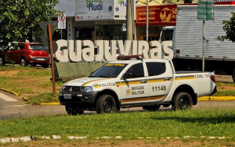 Policiamento ostensivo reforçado no bairro Guajuviras após ataque a tiros