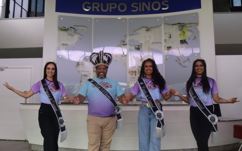 Visita da corte do Carnaval Fora de Época de Uruguaiana 2024 | abc+