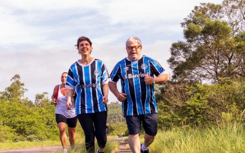 JanaÃ­na percorreu quase metade do caminho a pÃ©