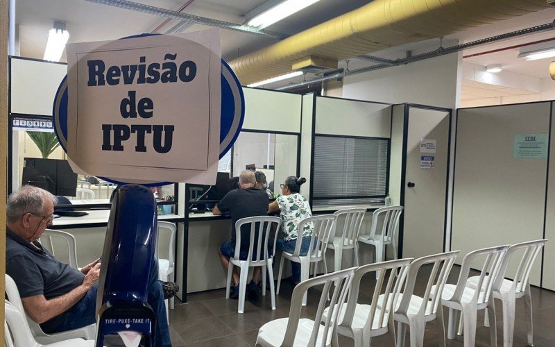 Atendimento para o IPTU Ã© na prefeitura