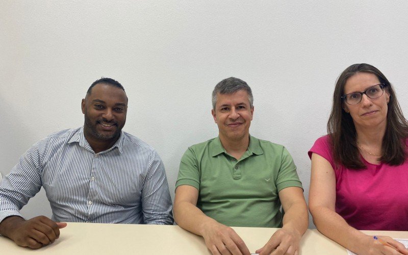 Jailson Barbosa, Fábio Alexandre Branco e  Márcia Brik