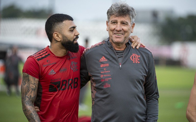 Gabigol foi treinado por Renato Gaúcho no Flamengo | abc+