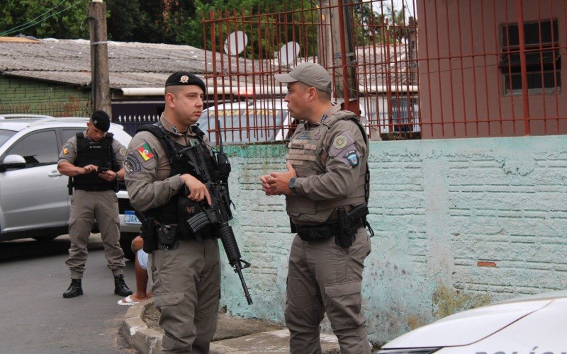 Operação integrada no bairro Guajuviras