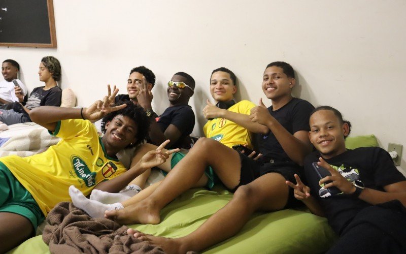 Alojamento do Sub-19 do Santa Cruz, do Rio de Janeiro