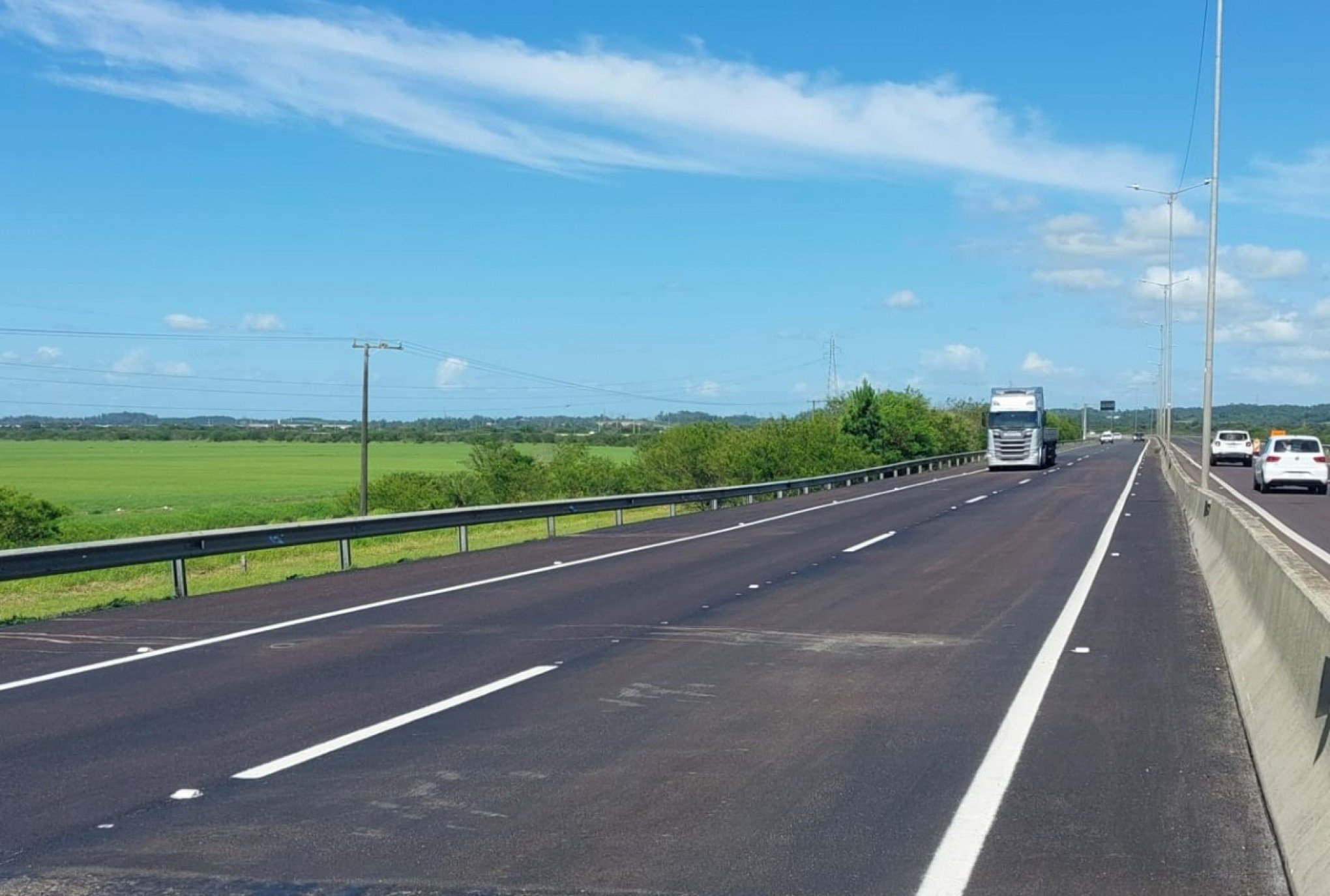 BR-448: Rodovia está com obras no trecho de Canoas