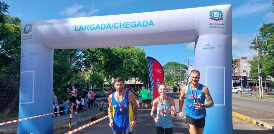 Fabio Benides, Clarice da Luz Santos e Guilherme Moser com resultados positivos na RÃºstica de aniversÃ¡rio de Campo Bom 