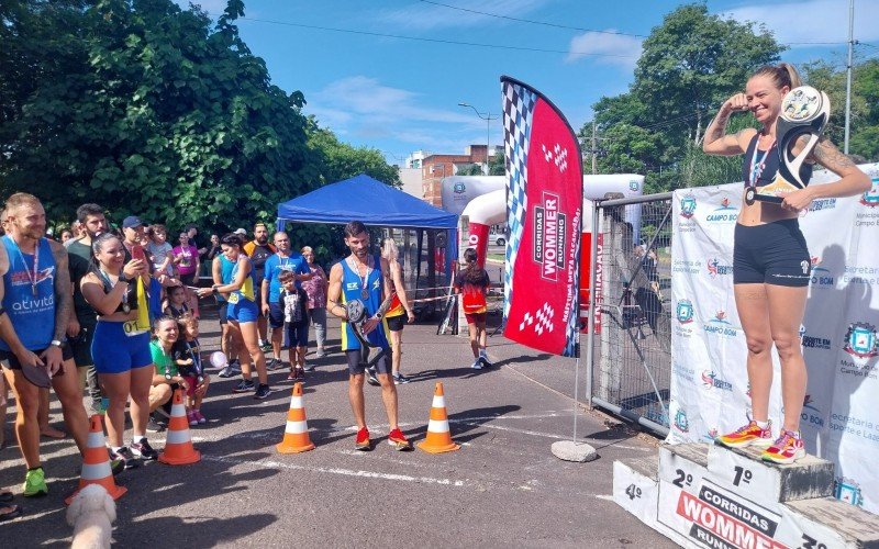 PremiaÃ§Ã£o da RÃºstica de aniversÃ¡rio de Campo Bom teve medalhas e trofÃ©us