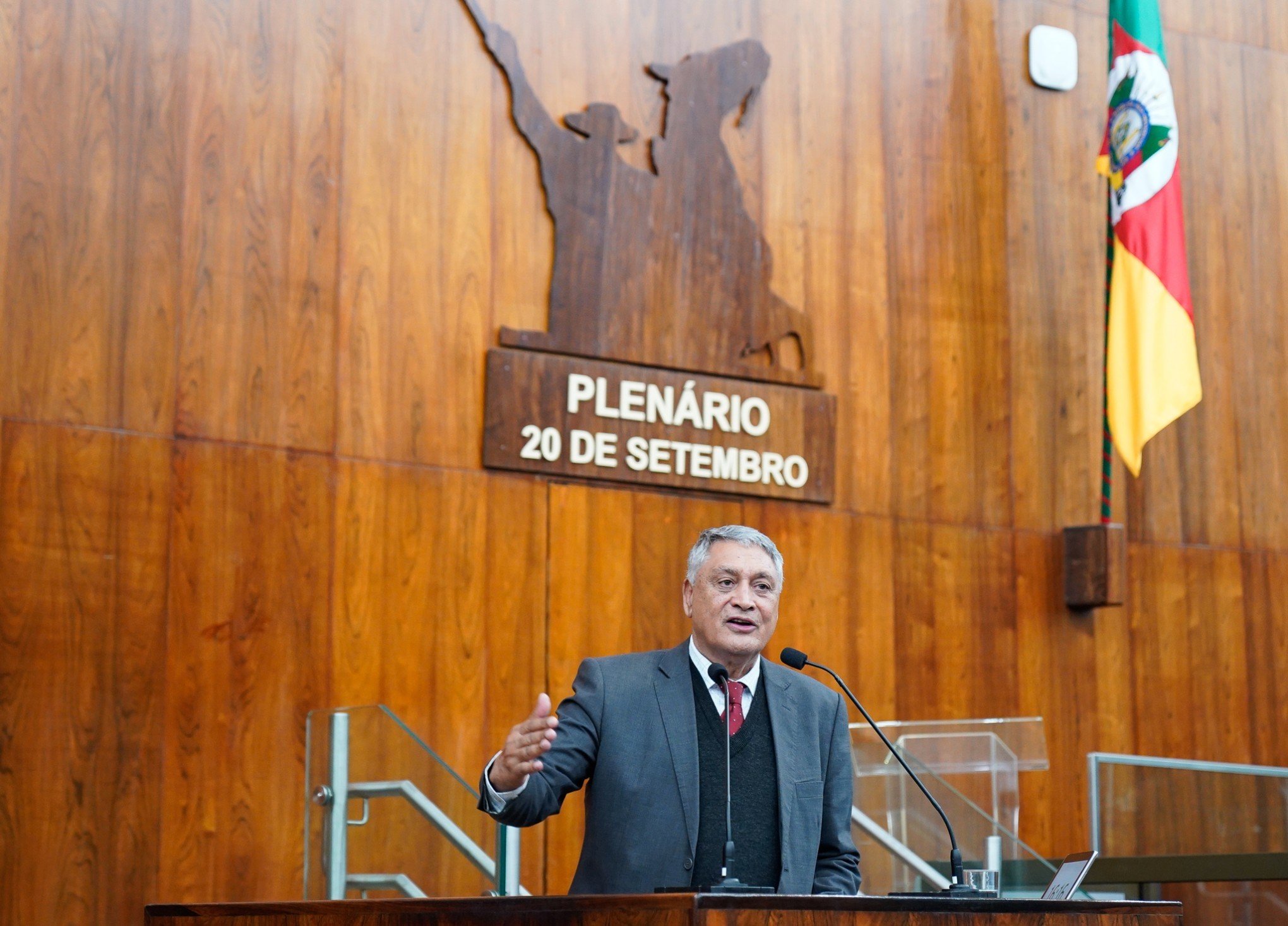 Deputado Adolfo Brito assume como novo presidente da Assembleia Legislativa do RS nesta quarta-feira