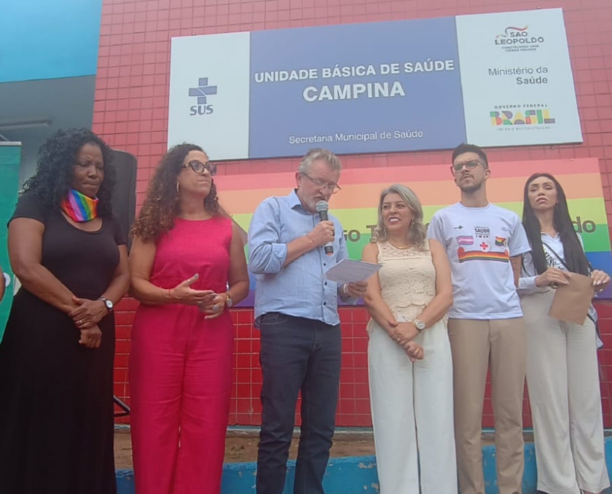 São Leopoldo inaugura ambulatório de Saúde LGBT+ na UBS Campina