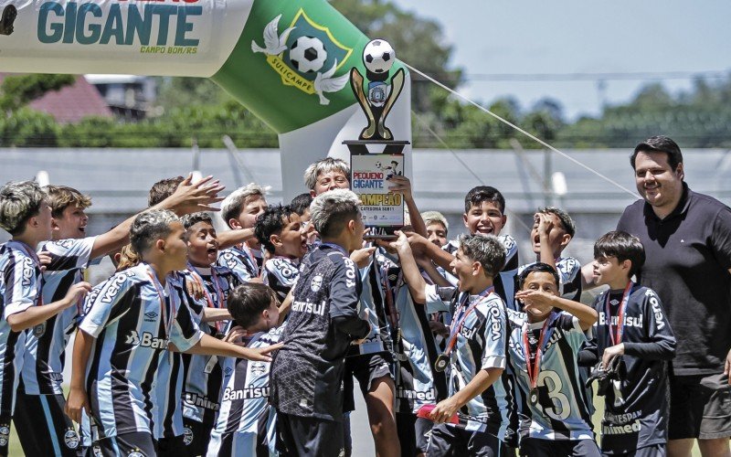 GrÃªmio Ã© o campeÃ£o da Sub-11