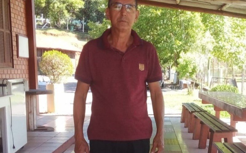 Sergio Nunes da Fonseca é o presidente da Associação de Moradores do Bairro Rincão Gaúcho | abc+