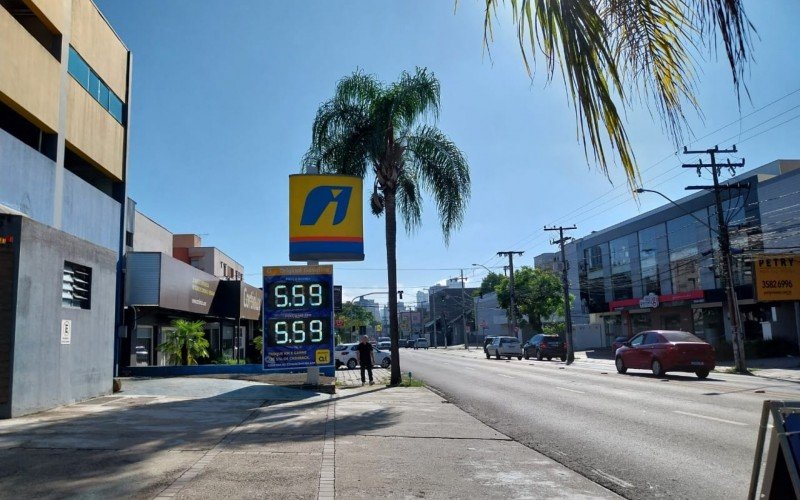 Preço da gasolina em NH  | abc+