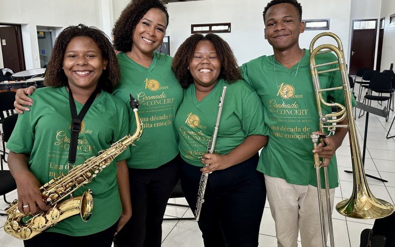 FamÃ­lia do Rio de Janeiro estÃ¡ participando do evento 