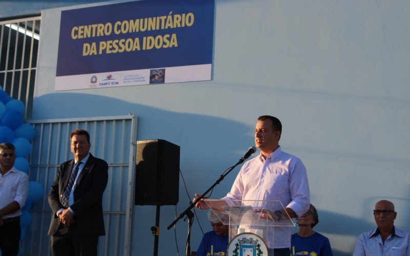 InauguraÃ§Ã£o do Centro de ConvivÃªncia do Idoso