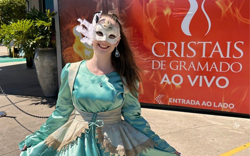 A veneziana da Cristais de Gramado convida para o Carnaval Veneziano