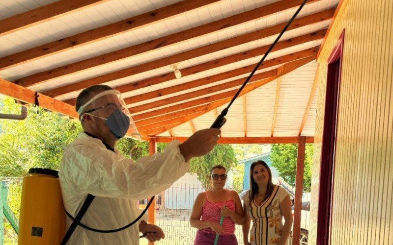 TÃ©cnica Ã© aplicada em Ã¡reas internas e externas, ondem nÃ£o pegam chuva