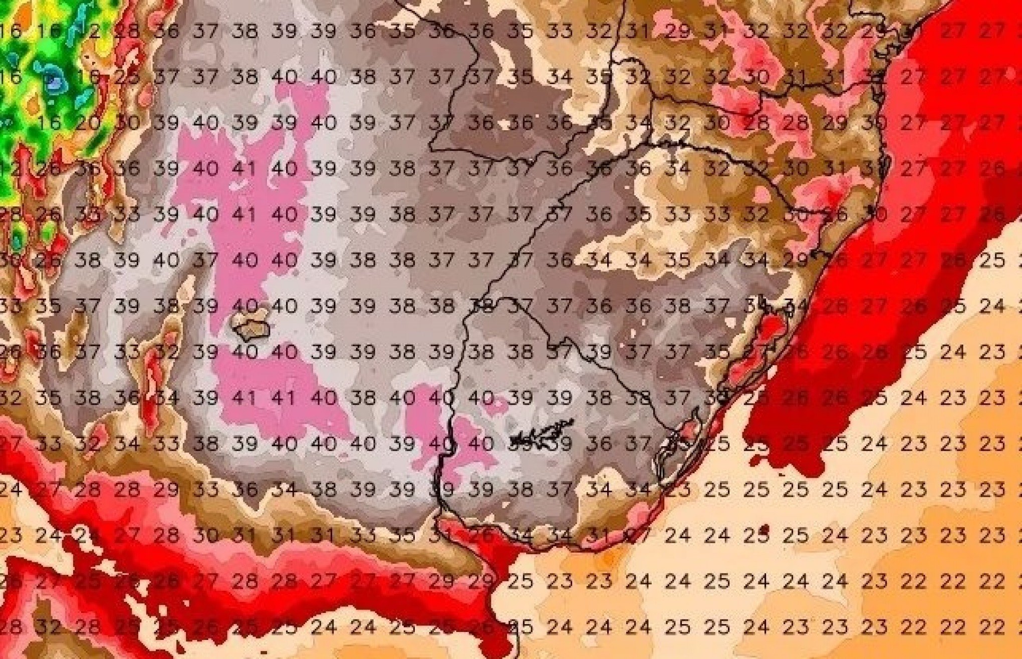 Centro da bolha de calor no Norte da Argentina vai avançar para o Sul do Brasil com tardes ainda mais quentes e dias tórridos | abc+