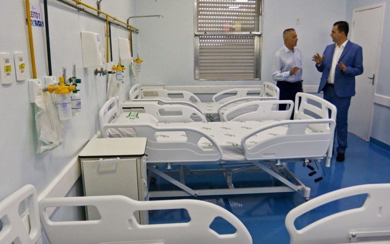 Ao todo, o hospital possui 304 leitos