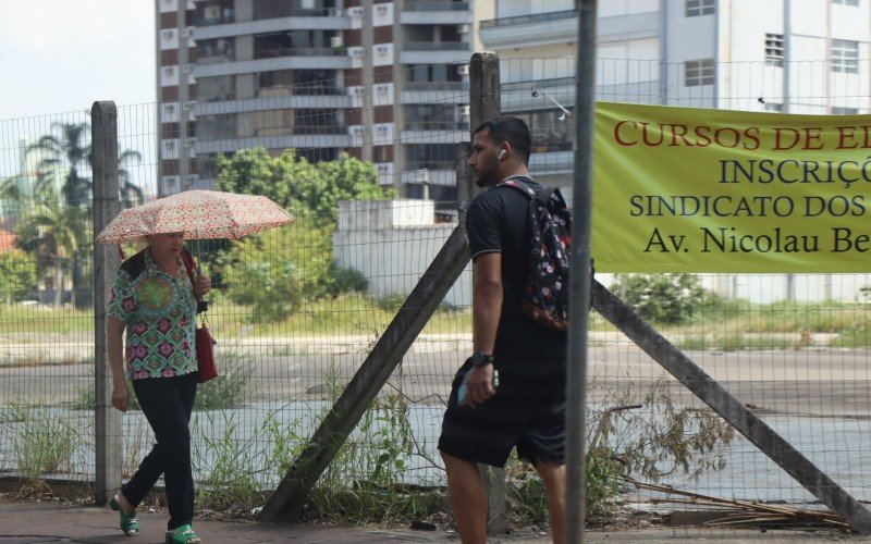 Calor em Novo Hamburgo nesta sexta-feira 