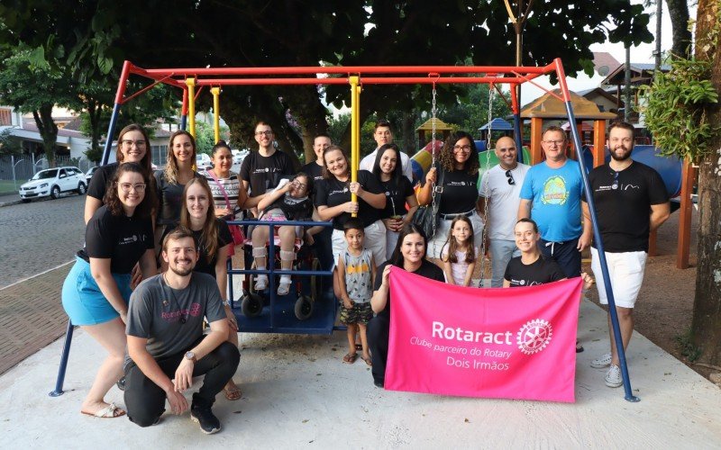 BalanÃ§o adaptado foi uma aÃ§Ã£o do Rotaract Clube