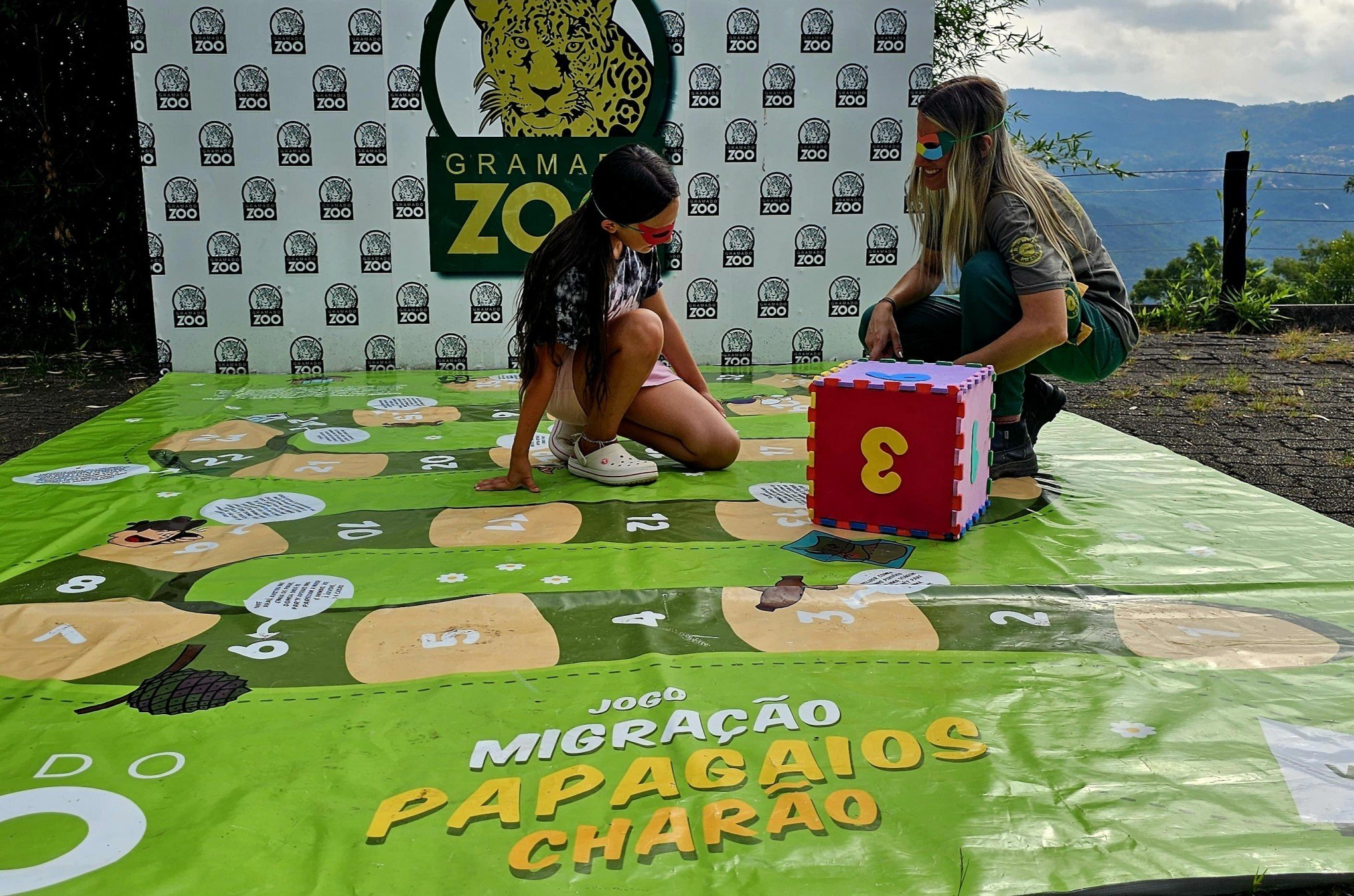 CARNAVAL: Jogos educativos sobre a fauna brasileira serão atração no Gramadozoo