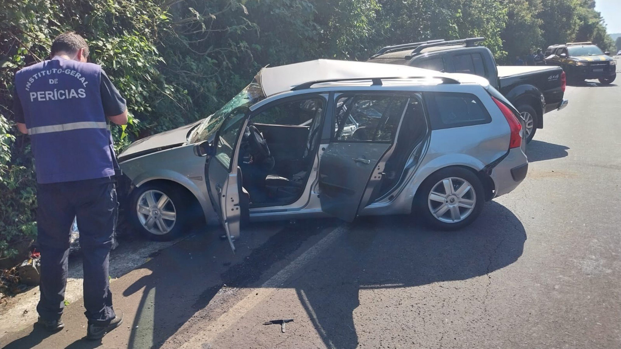 ACIDENTE DE TRÂNSITO: Condutor de veículo envolvido em acidente no trecho da morte segue hospitalizado em Novo Hamburgo