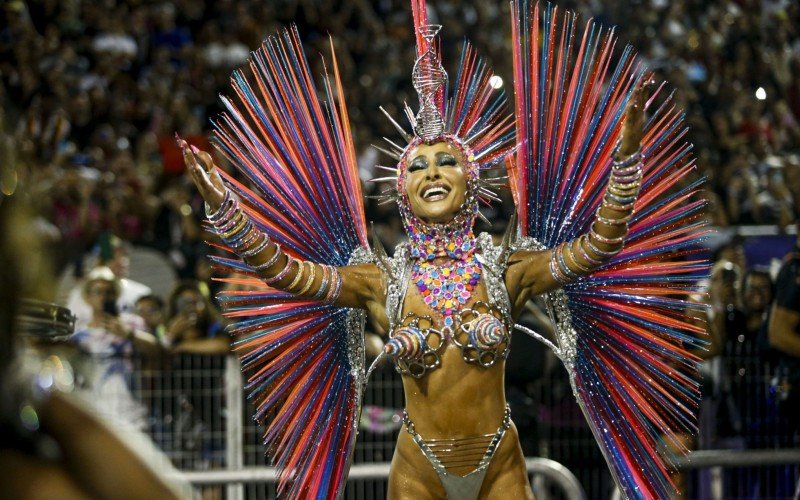 Desfile Escolas do Grupo Especial no Sambódromo do Anhembi, escola de Samba Gaviões da Fiel  | abc+