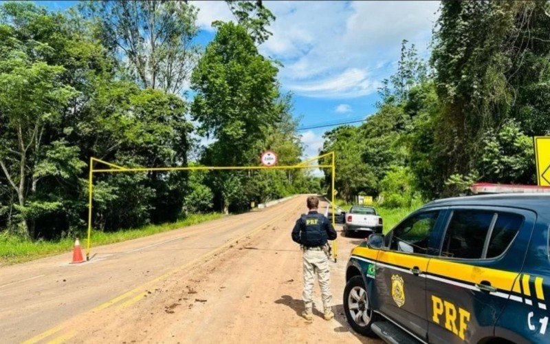 Trecho da BR-116 interditado em Nova Petrópolis | abc+