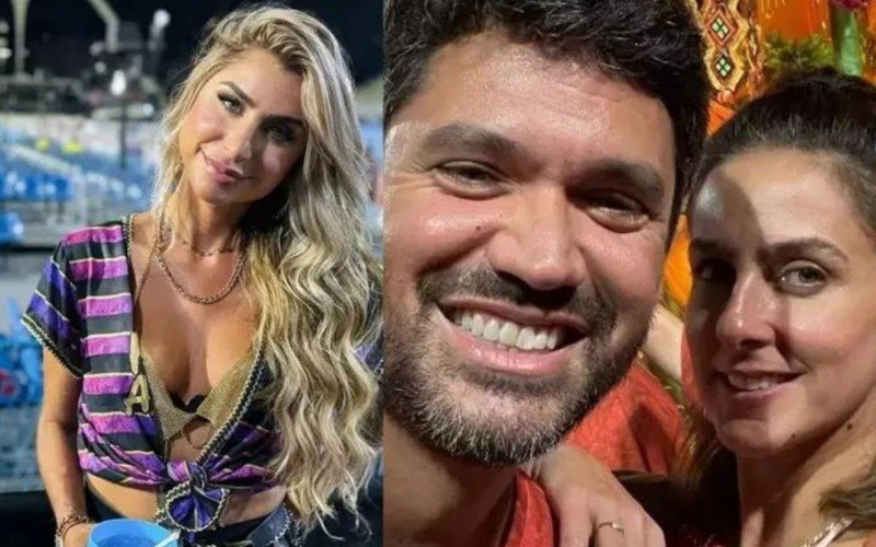 Renata Heilborn falou sobre o fim do casamento com Marcelo Courrege, que assumiu relacionamento com Carol Barcellos, ex-madrinha de casamento do casal | abc+