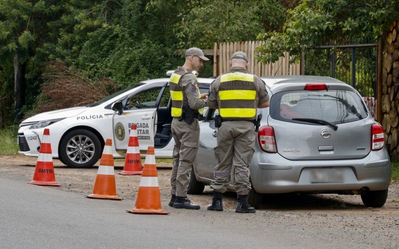 Estrada do Nazário, no limite entre Canoas e Cachoeirinha, é ponto considerado estratégico para o policiamento ostensivo 