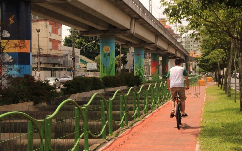 Sem prazo para reforma da ciclovia, usuários precisam decidir se trafegam entre buracos ou em meio aos carros | abc+