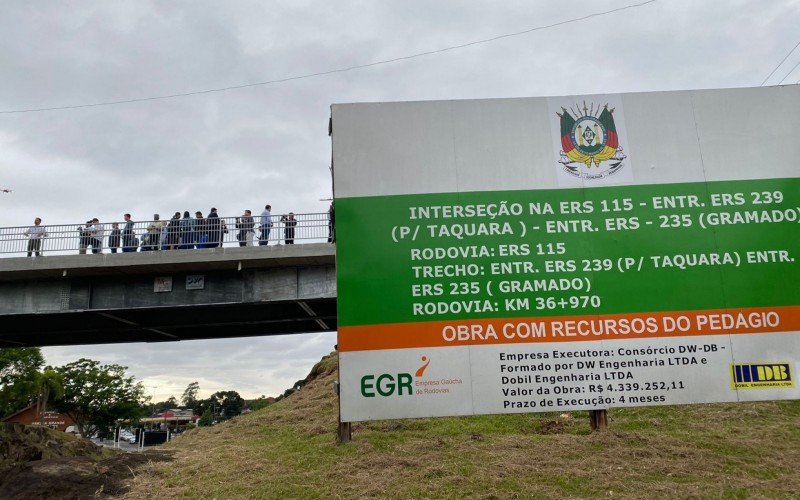 GRAMADO: Eduardo Leite participa de inauguraÃ§Ã£o de viaduto da RS-115; veja fotos