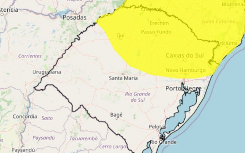 Inmet tem alerta amarelo para tempestades no RS | abc+